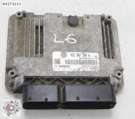 Volkswagen Golf 6 1.4 Motor Beyni 0261S05728 03C907309A