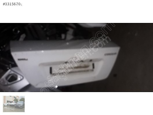 2006 TOYOTA COROLLA BAGAJ KAPAĞI ÜNALLAR OTO YEDEK PARÇA DA