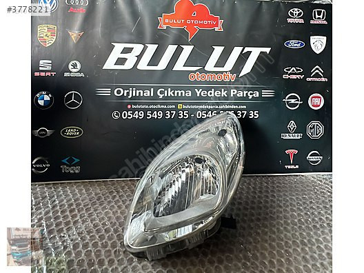 Renault kango 4 sol ön far orjinal çıkma parça