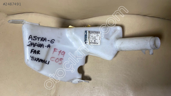 OPEL ASTRA G SİLECEK SU BİDONU FAR YIKAMALI SIFIR 90589333