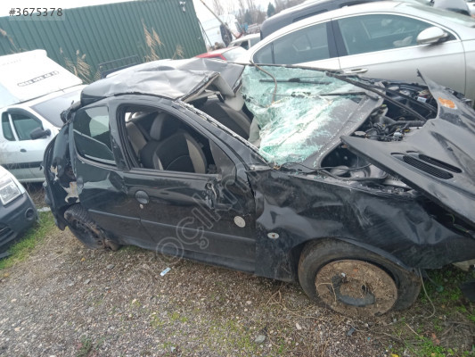 Peugeot 206 Benzinli 1.4 hurda belgeli faturalı parça parça