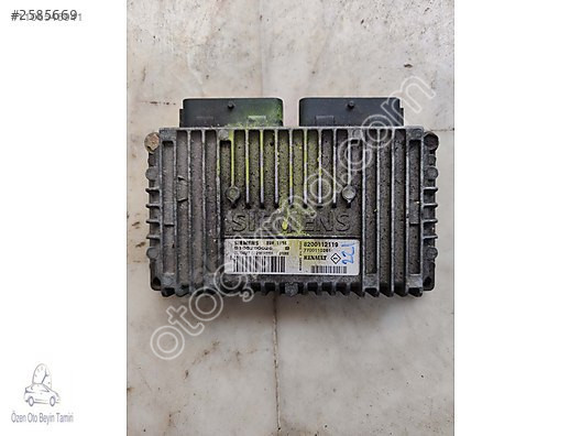 Renault Clio Şanzıman Beyni 8200112119 - S105280026B