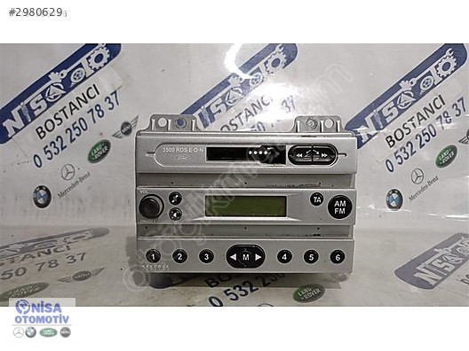 FORD FİEASTA 5 KASA RADYO TEYP KONTROL ÜNİTESİ 4S61-18K876-BA