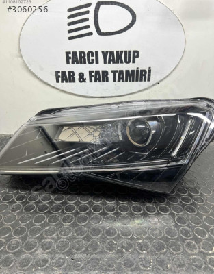SKODA SUPERB LEDLİ SOL FAR ORJİNAL ÇOK TEMİZ