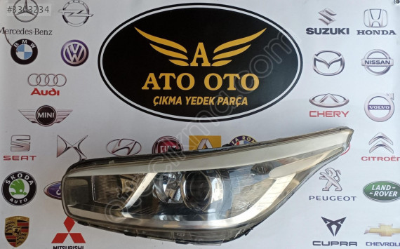 KIA CEED Modeli İçin Orjinal Sol Far Çıkma Parçası