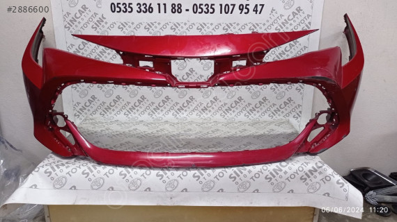 TOYOTA COROLLA HB 2019 2023 ÖN TAMPON ÇIKMA ORJİNAL