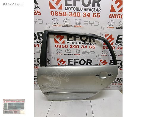 TOYOTA COROLLA H.B SOL ARKA KAPI ÇIKMA ORJİNAL YEDEK PARÇA