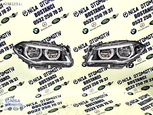 BMW 5 SERİSİ F10 2009-2013 M5 LED FAR TAKIMI YENİ GÖRÜNÜM SIFIR