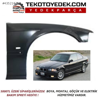 BMW E36 ÖN ÇAMURLUK DELİKLİ SAĞ SOL 1991 VE ÜZERİ / KAMPANYA