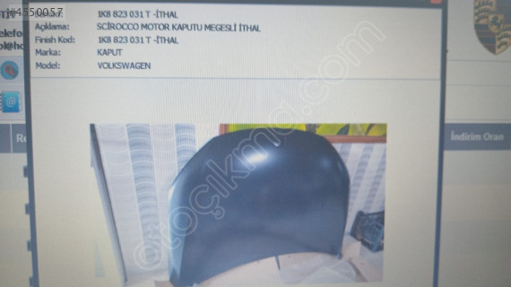 1K8823031T SCİROCCO KAPUT