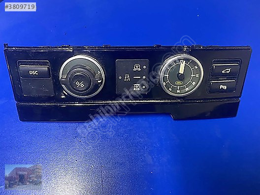 RANGE ROVER VOGUE L322 ORTA KONSOL SAAT+DSC KONTROL PANELİ