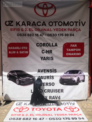 2019-2022 TOYOTA COROLLA ÇIKMA ORJINAL SAĞ ÖN ÇAMURLUK