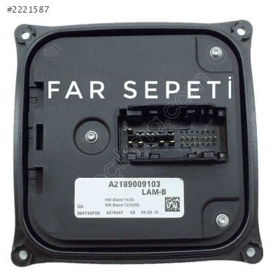 MERCEDES C SERİSİ W204 FAR LED BEYNİ SIFIR (11-14) A21890091