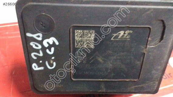 PEUGEOT 208 ABS 9802460980 / 10.0220-0122.4 / 10.0915-1174.3