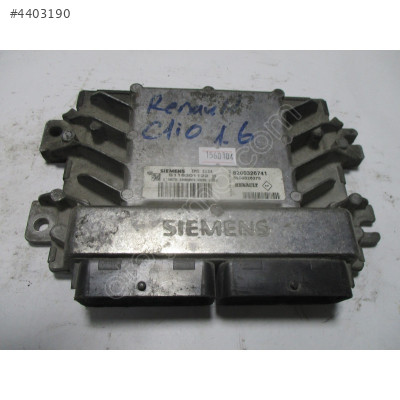 Renault Clio 2 1.6 Motor Beyni S118301122B 8200326741 8200326375