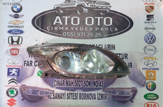 HYUNDAİ İ30 ORJİNAL ÇIKMA SAĞ FAR