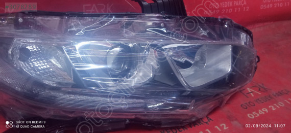 honda civic sağ far 2016-2021
