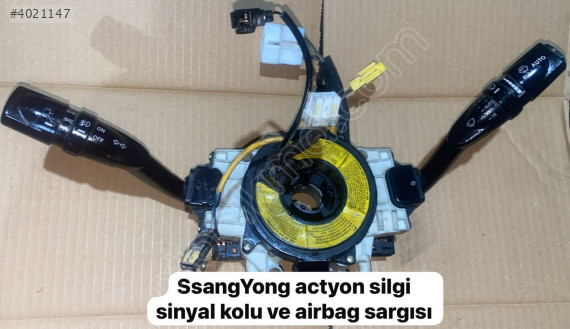 SSANGYONG ACTYON SİLGİ SİNYAL KOLU VE AİRBAG SARGISI