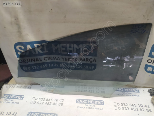 ÇIKMA SEAT LEON SOL ÖN KAPI CAMI