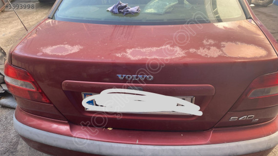 Volvo s40 hatasız çıkma bağaj kapağı