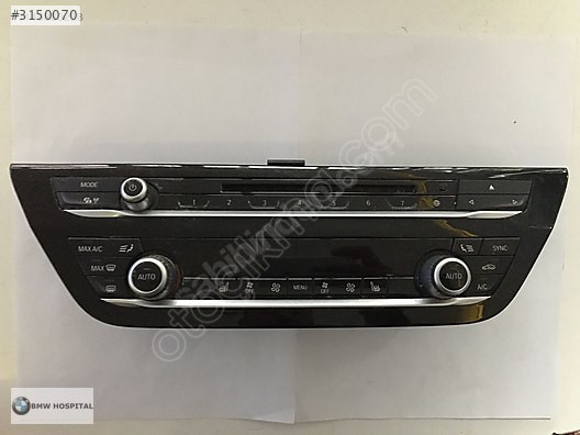 BMW G30 KLİMA VE CD ÇALAR KONTROL PANELİ ( ORJİNAL )