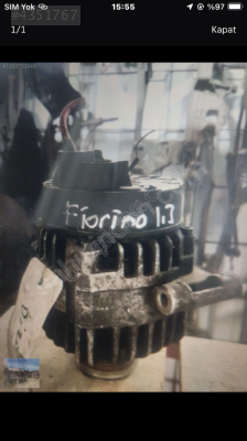 Fiat fiaorino 1.3 şarj dinamosu