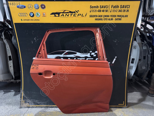 VOLKSWAGEN POLO SAĞ ARKA KAPI 2018-2024 ÇIKMA ORİJİNAL