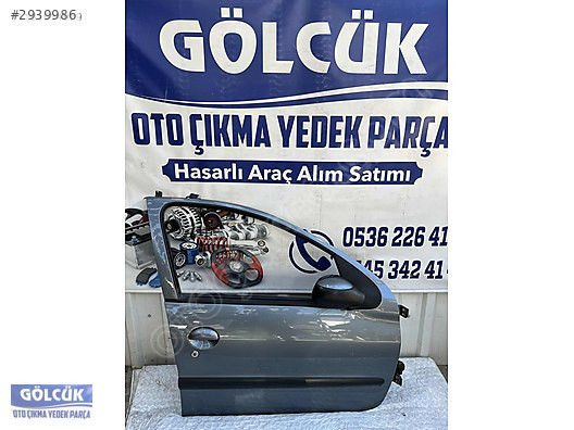 Peugeot 206 + HB Sağ Ön Kapı ORJİNAL