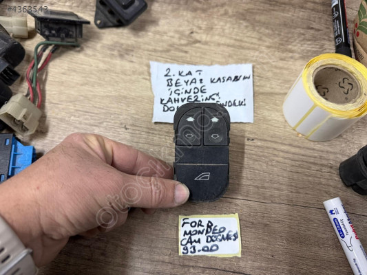 FORD MONDEO CAM DÜĞMESİ 93-00 MODEL ORJİNAL ÇIKMA