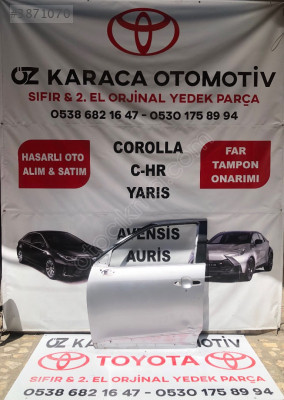 2020-2025 TOYOTA YARIS CROSS SÖKME ORJINAL SOL ÖN KAPI