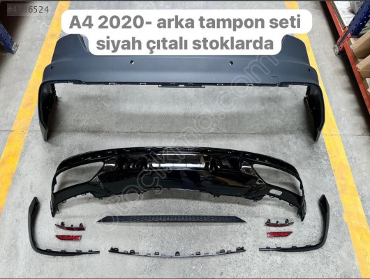 A4 ARKA TAMPON SET S-LİNE 2020 2021 2022 2025 SIFIR 8W0807067K