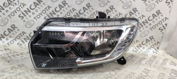 DACİA SANDERO 2 2016 2020 SOL ÖN FAR LEDLİ ÇIKMA 260608143R