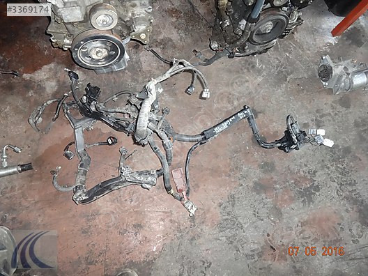 TOYOTA COROLLA 2008 ÇIKMA MOTOR ÜSTÜ TESİSATI