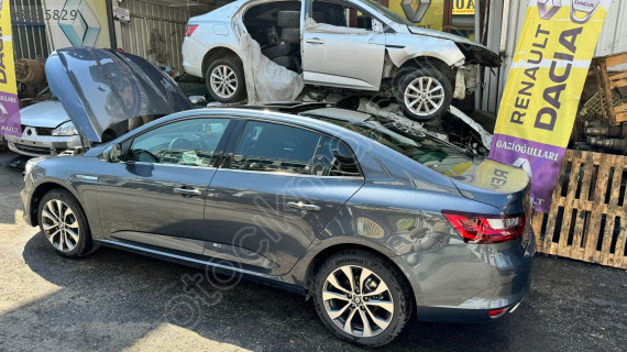 Renault Megane 4 Çıkma Kesme Cam Tavan (Titanyum Gri)