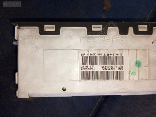 Peugeot partner teyp Bilgi ekranı