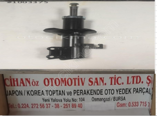 Kia Pride Ön Amortisör 1996 2000