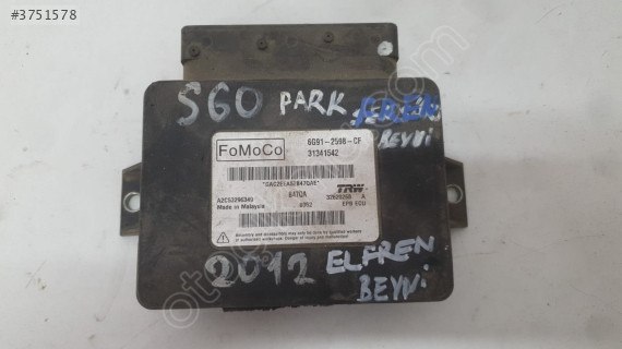 volvo s60 2012 park fren modülü/beyni (son fiyat)