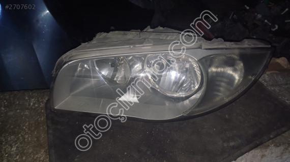 2004-2009 Bmw E87 1 serisi sol düz far içi krom