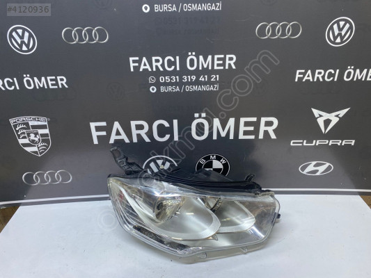 CİTROEN C-ELYSEE SAĞ ÖN FAR ORJİNAL
