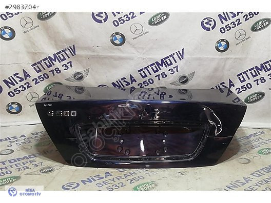 MERCEDES S SERİSİ W220 KASA BAGAJ KAPAĞI ORJ A2207570816