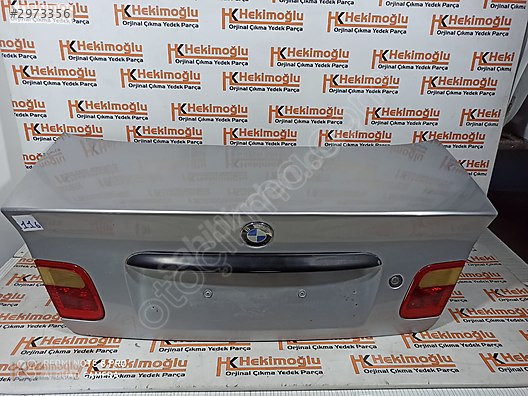 BMW E46 3 KASA BAGAJ KAPAĞI BAGAJ KAPUTU GÜMÜŞ GRİ