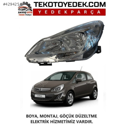 CORSA D ÖN FAR SAĞ SOL 2011 VE ÜZERİ / KAMPANYA