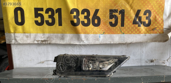 VW Tiguan İçin Sağ Sis Farı - Oto Çıkma Parçaları