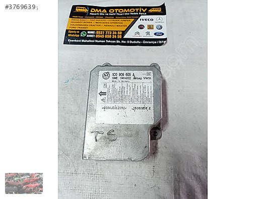 VW Golf Bora Polo Airbag Beyni