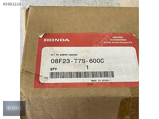 HONDA HR-V KROM ÖN TAMPON SÜSLEME SETİ 08F23T7S600C