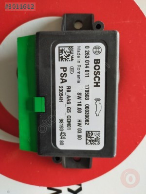 CITROEN C3 PARK SENSÖR BEYNİ 0263014011 9819343480