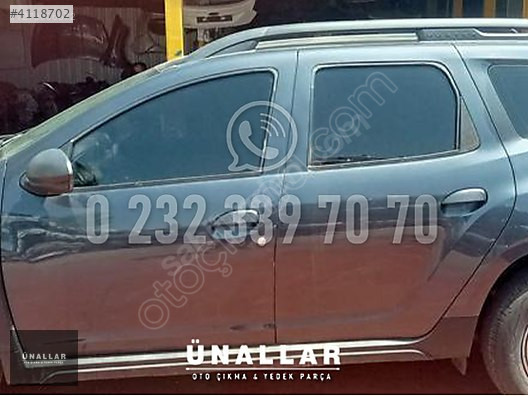 DACİA DUSTER SAĞ ÖN-ARKA KAPI ve TÜM AKSAM| ÜNALLAR OTO ÇIKMA |
