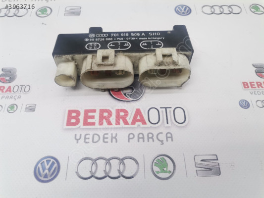 701919506A VOLKSWAGEN TRANSPORTER T4 FAN KONTROL BEYNİ