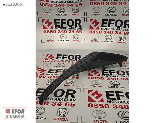 TOYOTA CHR SIFIR SAĞ ARKA TAMPON KAPAK 14-17 OEM NO: 52163-F4020