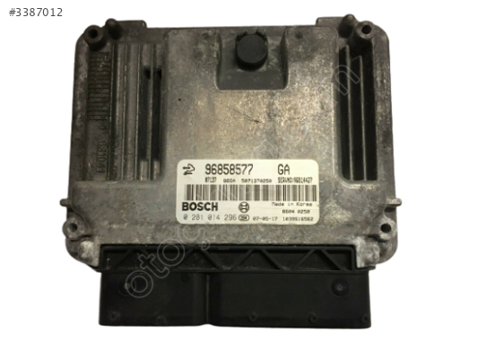 Chevrolet Captiva 2.0 Motor Beyni 96858577 96814427 0281014296